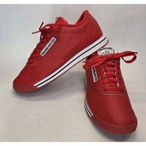 Womens Size 8.5 Reebok Classic Princess Athletic Shoes Red/White/Gum